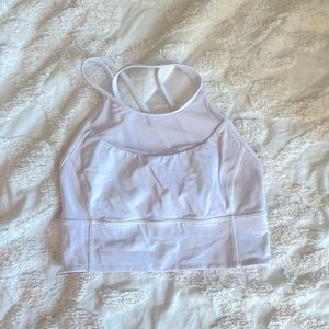 Lulu lemon mesh high neck sports bra